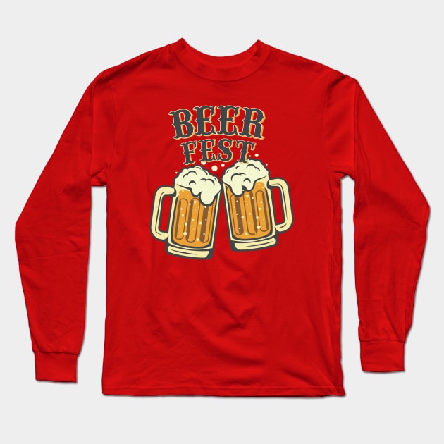 Beerfest Long Sleeve T-Shirt by Arrow